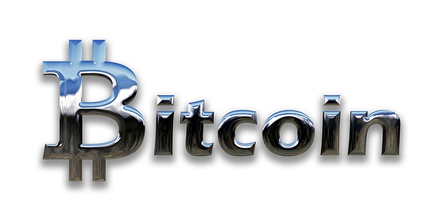 nápis bitcoin
