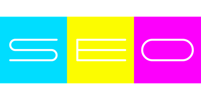 nápis SEO na barevném podkladě